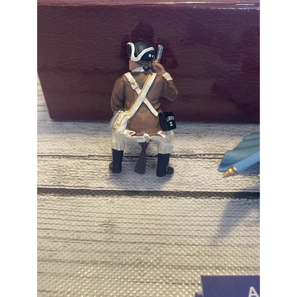 Britain Toy Soldier - American Revolution Washington Crossing The Delaware 17284